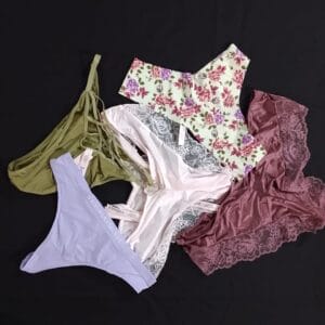 Paquete surtido de 3 pantys Victoria's Secret original Talla GRANDE