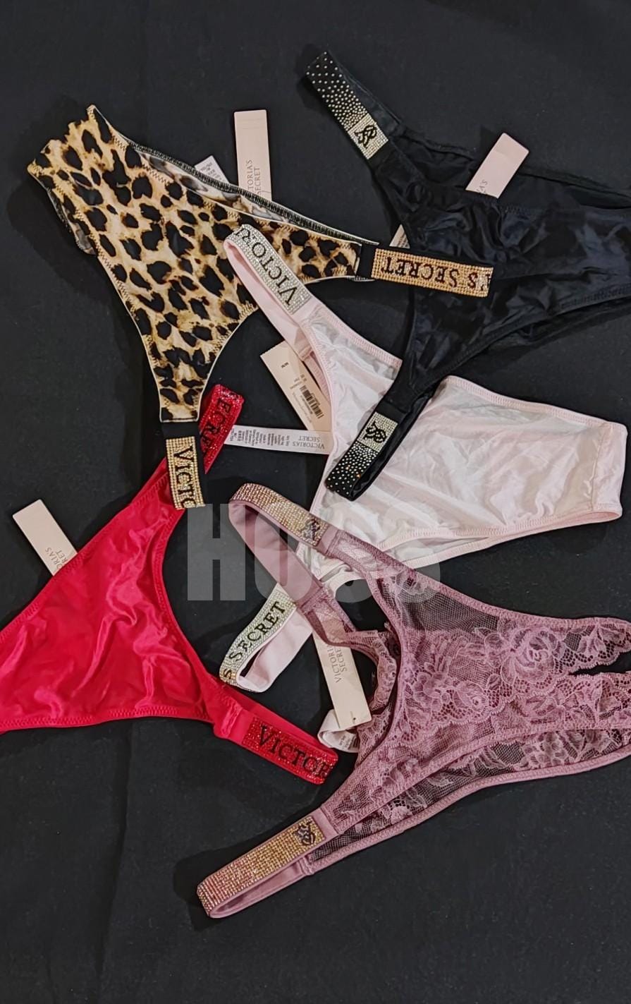 Paquete surtido de 3 tangas Victoria's Secret Original TALLA CHICA